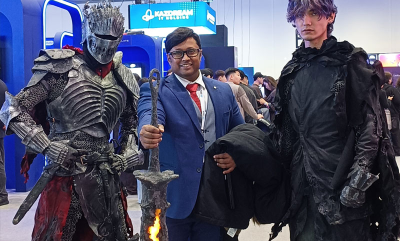 Blue Assassin Pose